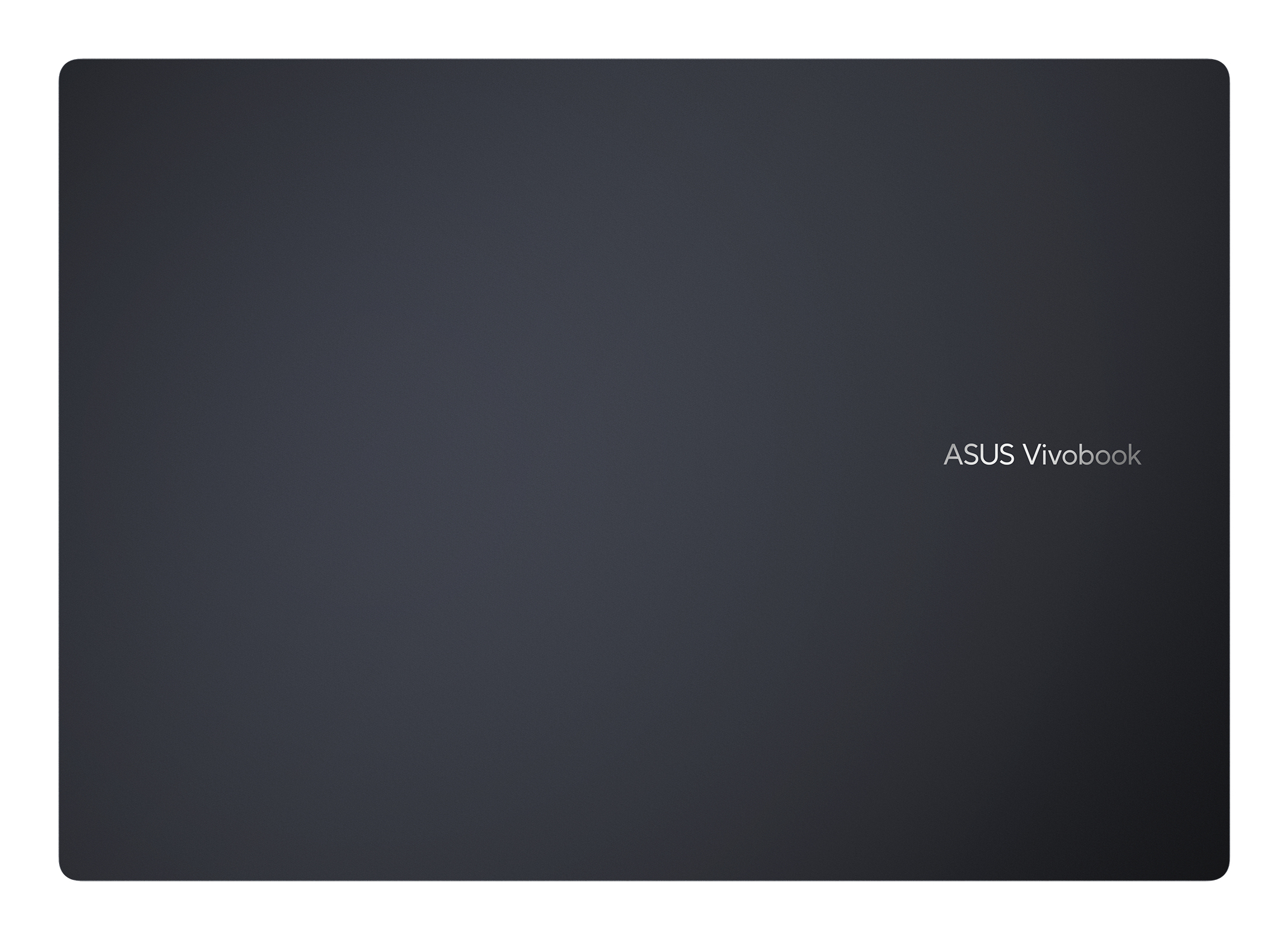 Laptop grigio scuro con scritta "ASUS Vivobook" a destra.