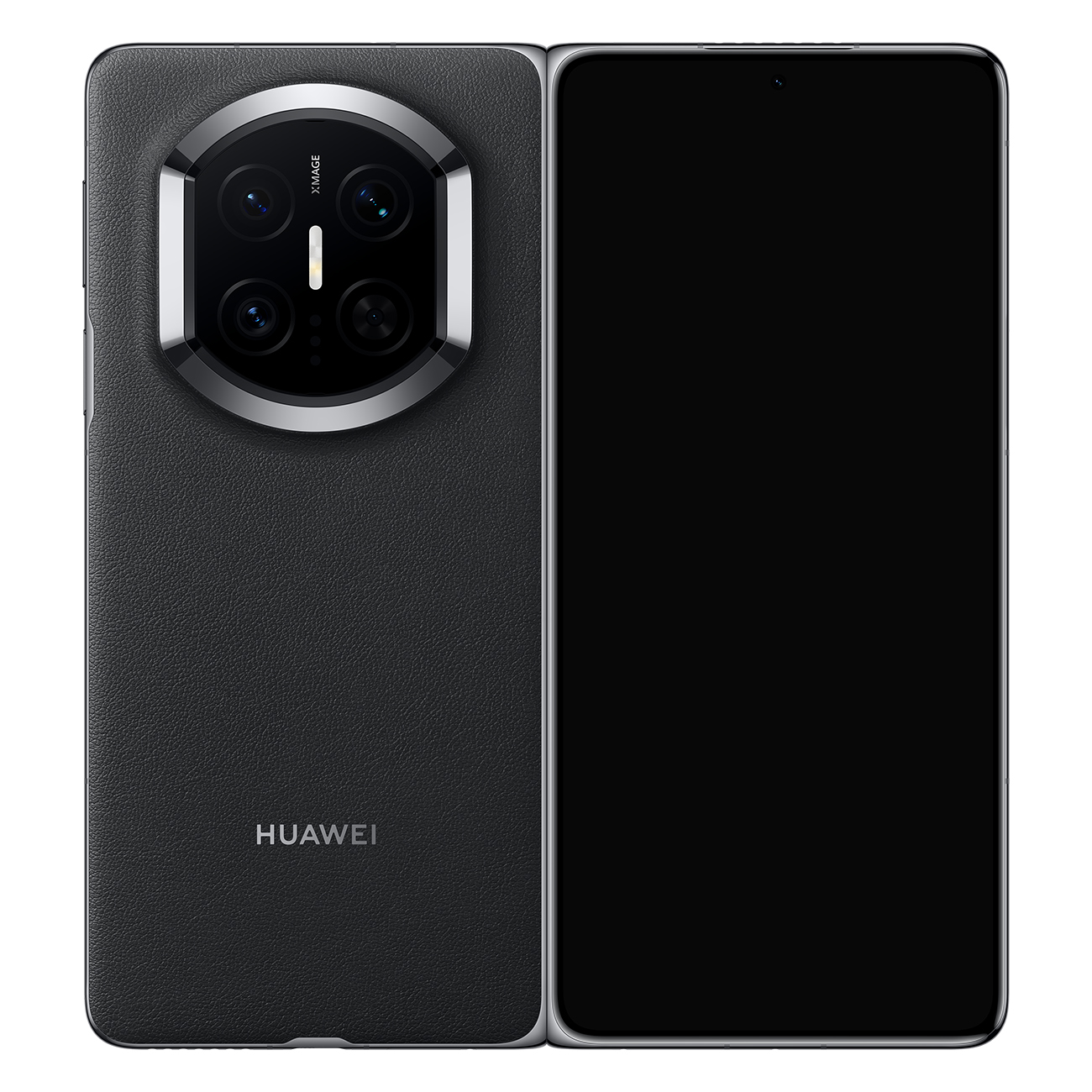 Uno smartphone nero con una disposizione a modulo fotocamera rotondo sul retro.