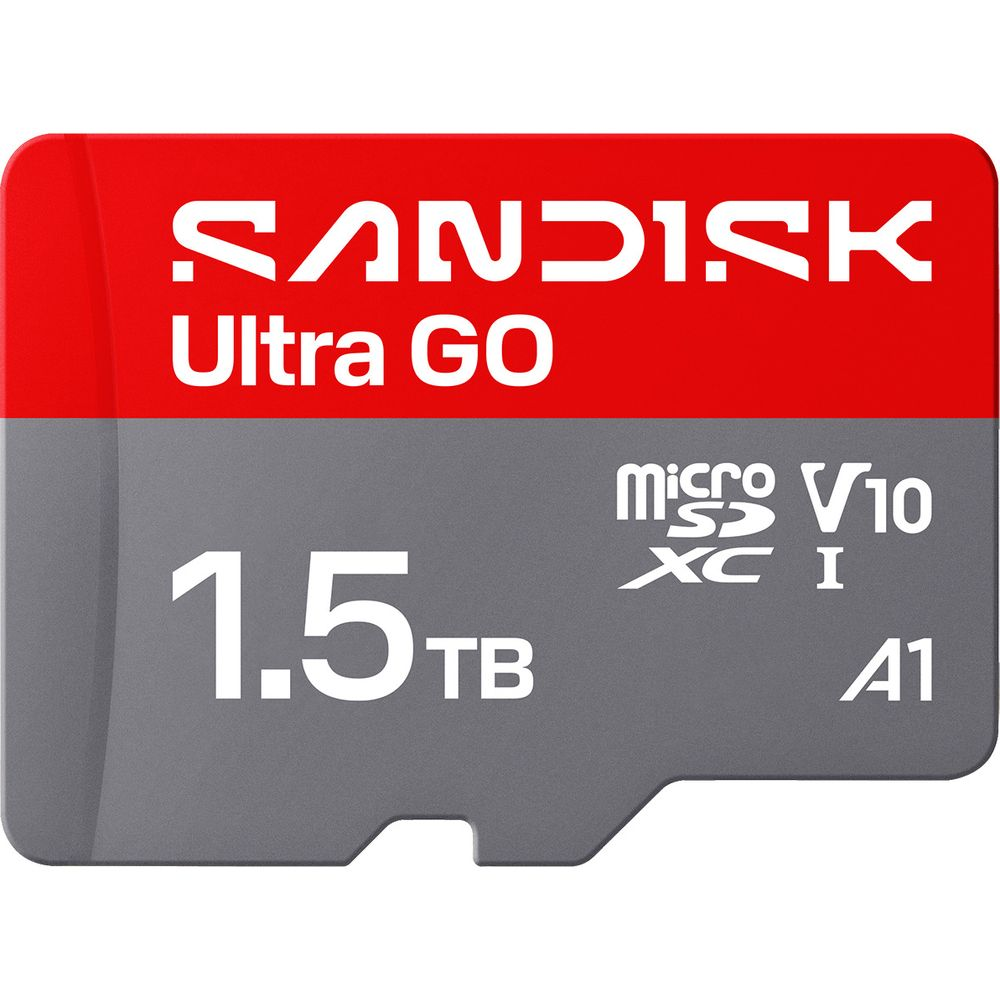 Carte mémoire SanDisk Ultra GO 1.5TB MicroSDXC V10 A1.