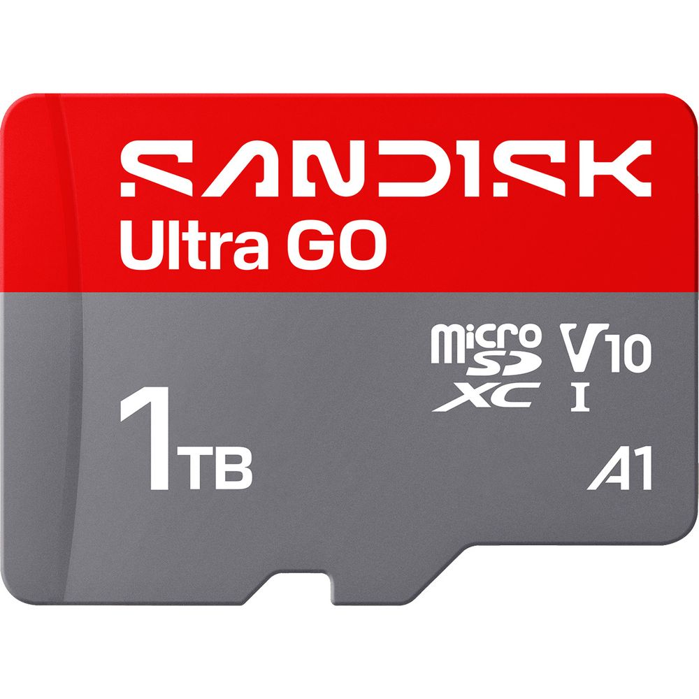 Carte mémoire Sandisk Ultra GO 1TB MicroSDXC V10 A1.
