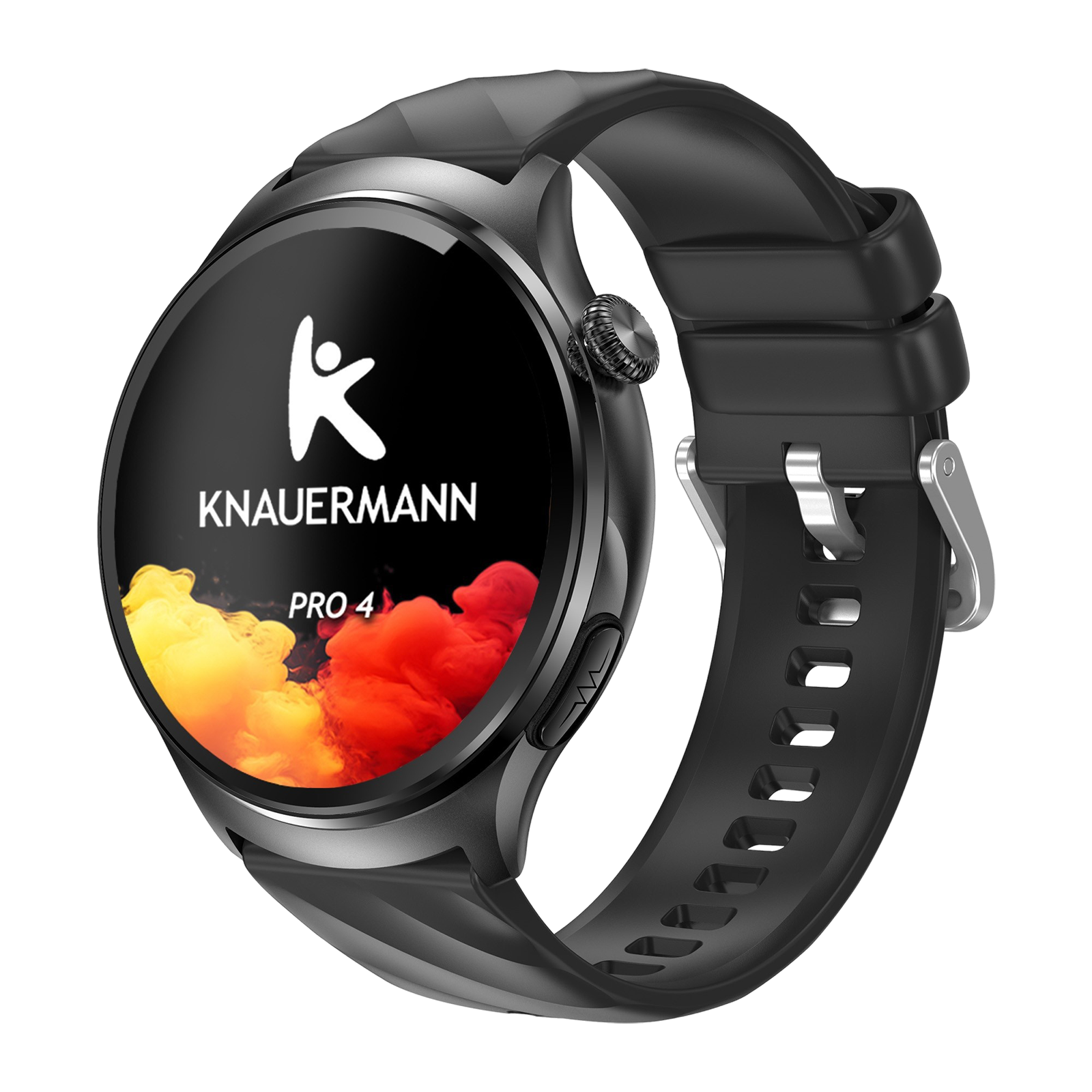 KNAUERMANN PRO 4 (2026) Gesundheitsuhr mit Anruf & SOS Smartwatches ...