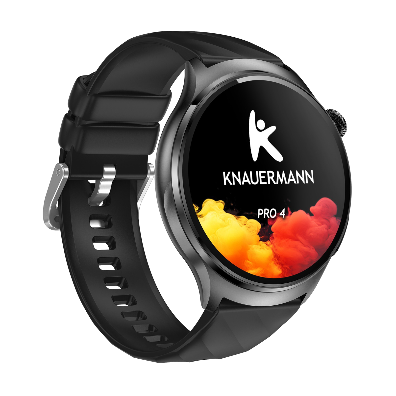 KNAUERMANN PRO 4 (2026) Gesundheitsuhr mit Anruf & SOS Smartwatches ...