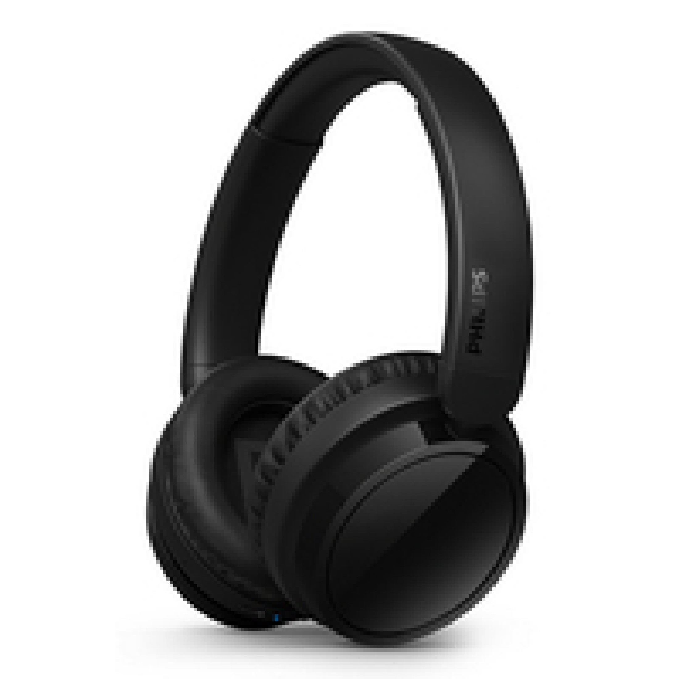 Cuffie Philips nere con padiglioni imbottiti e archetto regolabile.