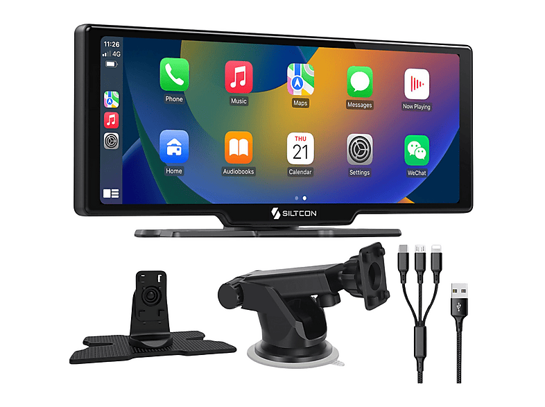 SILTCON Carplay Scherm Auto 10.26 inch | Android en Apple Carplay - HD ...