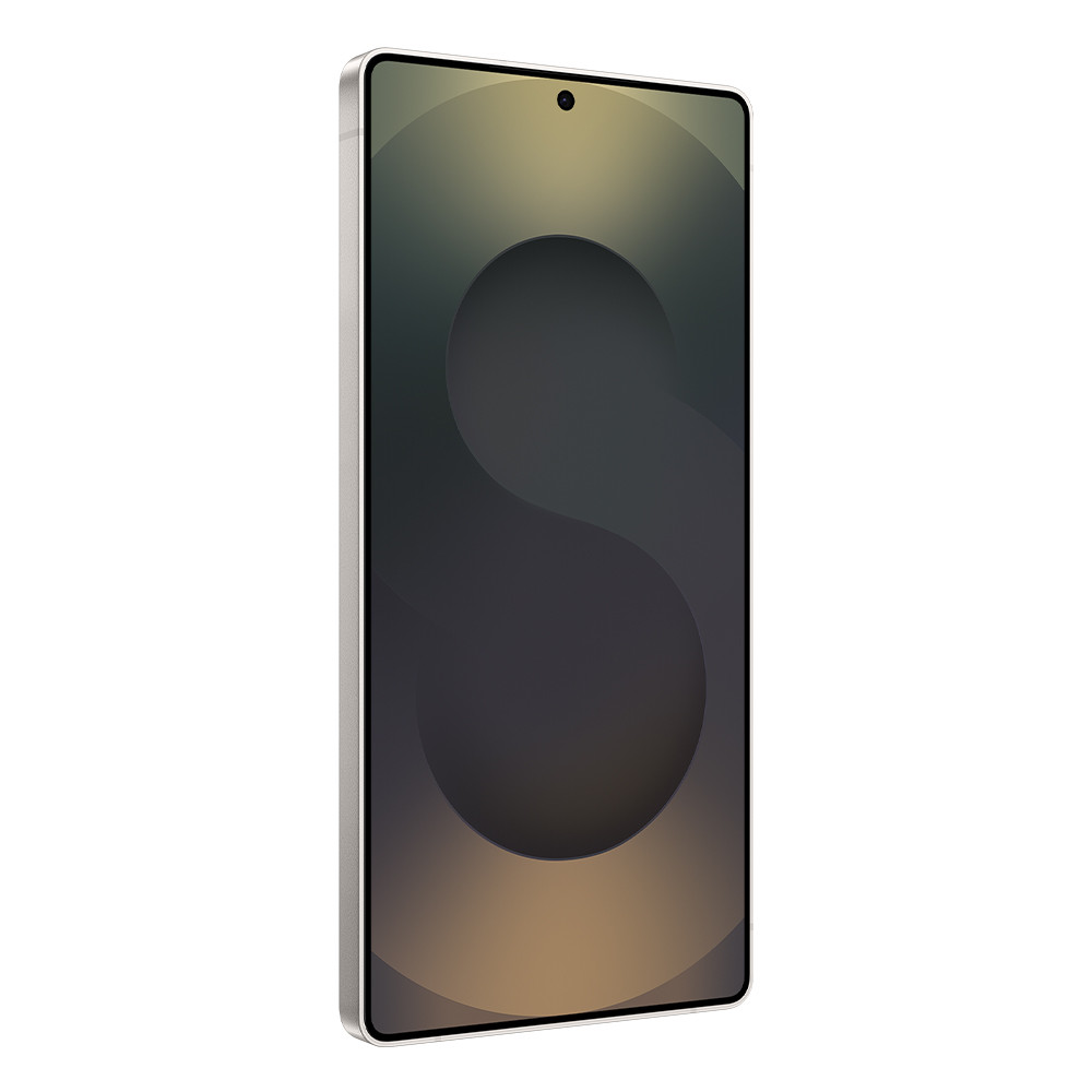 Uno smartphone elegante dal design minimalista, con uno sfondo astratto scuro.