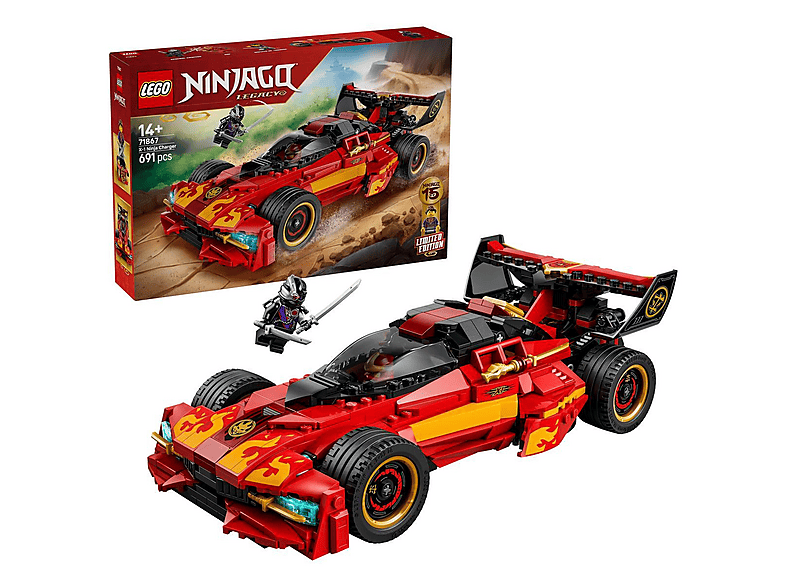 LEGO Ninjago X-1 Ninja Turbo Otomobil 15. Yıl Dönümü 71867 Fiyat