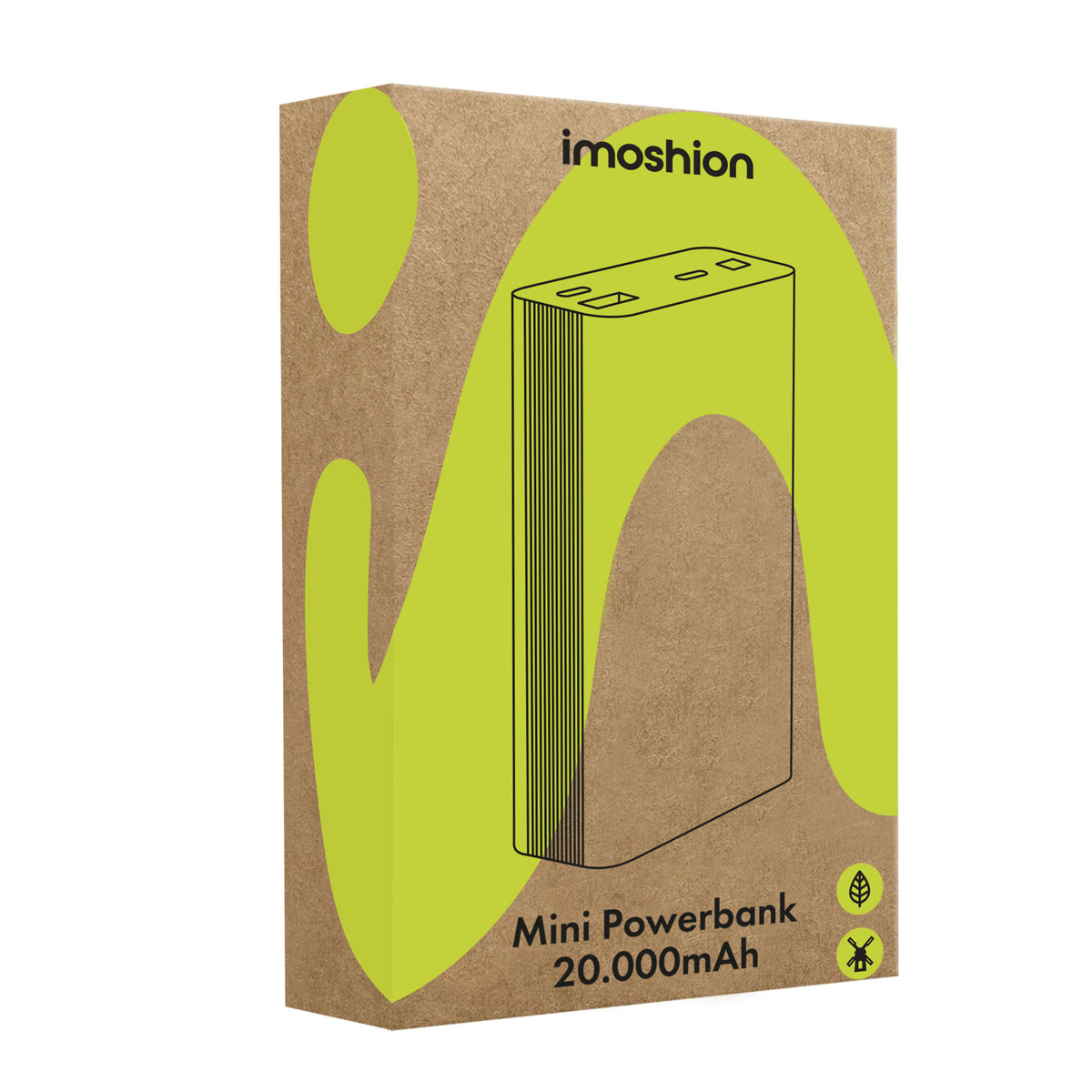Doos voor imoshion mini powerbank 20.000 mAh.