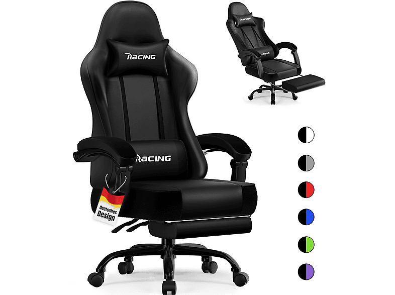 ELEKIATECH JSS mit fußstütze Gaming Stuhl | SATURN