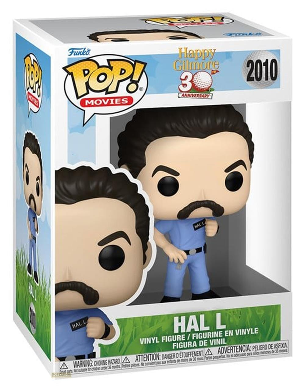 Figura Funko Pop! de Hal L de Happy Gilmore, 30 Aniversario, 2010.