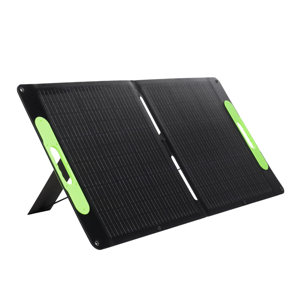 Przenośny panel YOLCO fotowoltaiczny ZS100W czarny