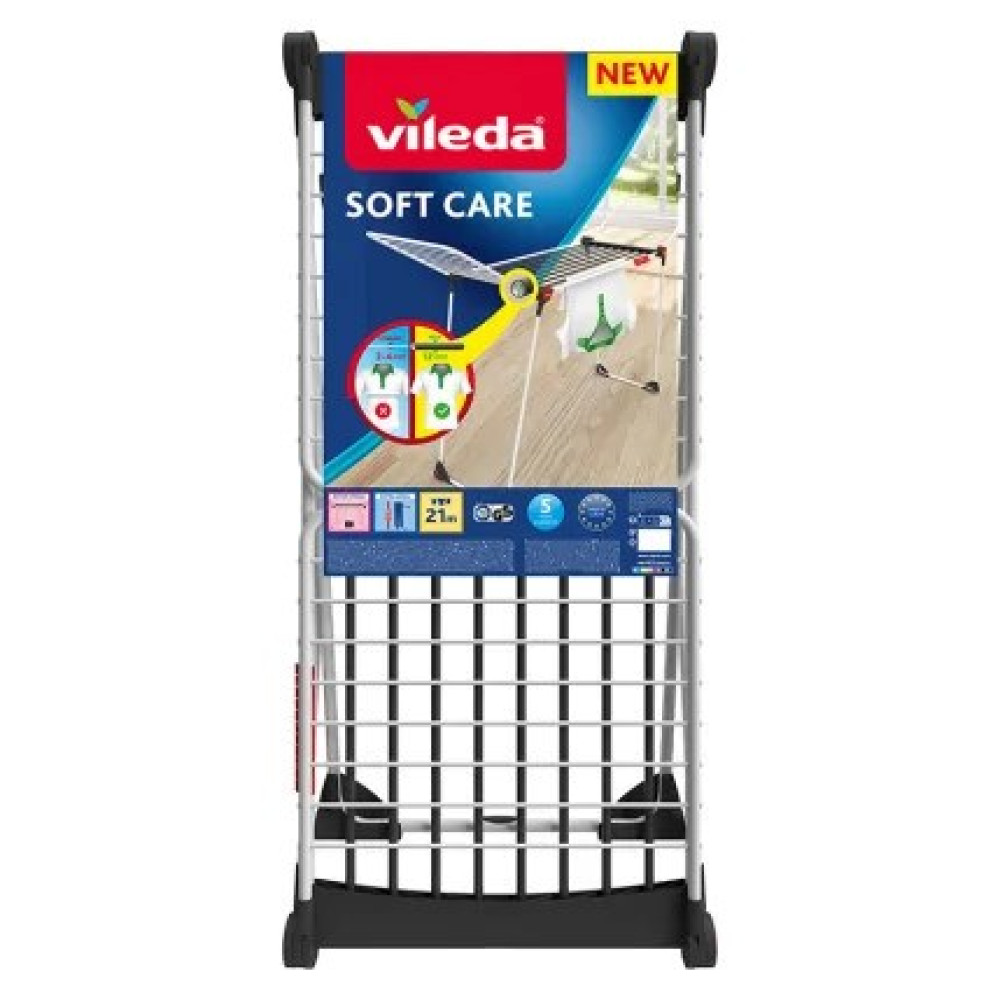 Suszarka Vileda z napisem "SOFT CARE", nowa.