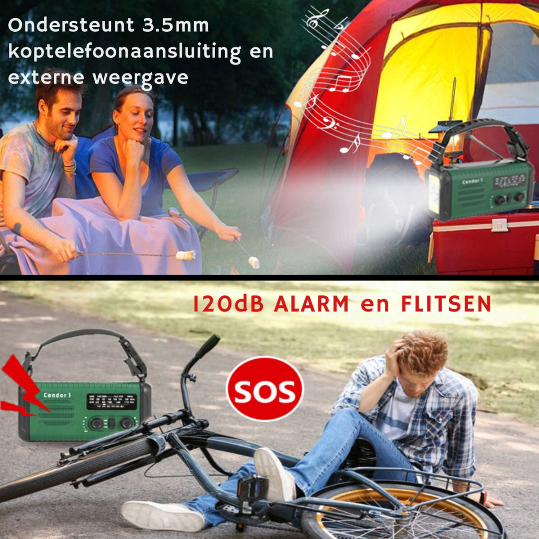 A couple camps while a man calls SOS after a bicycle accident.