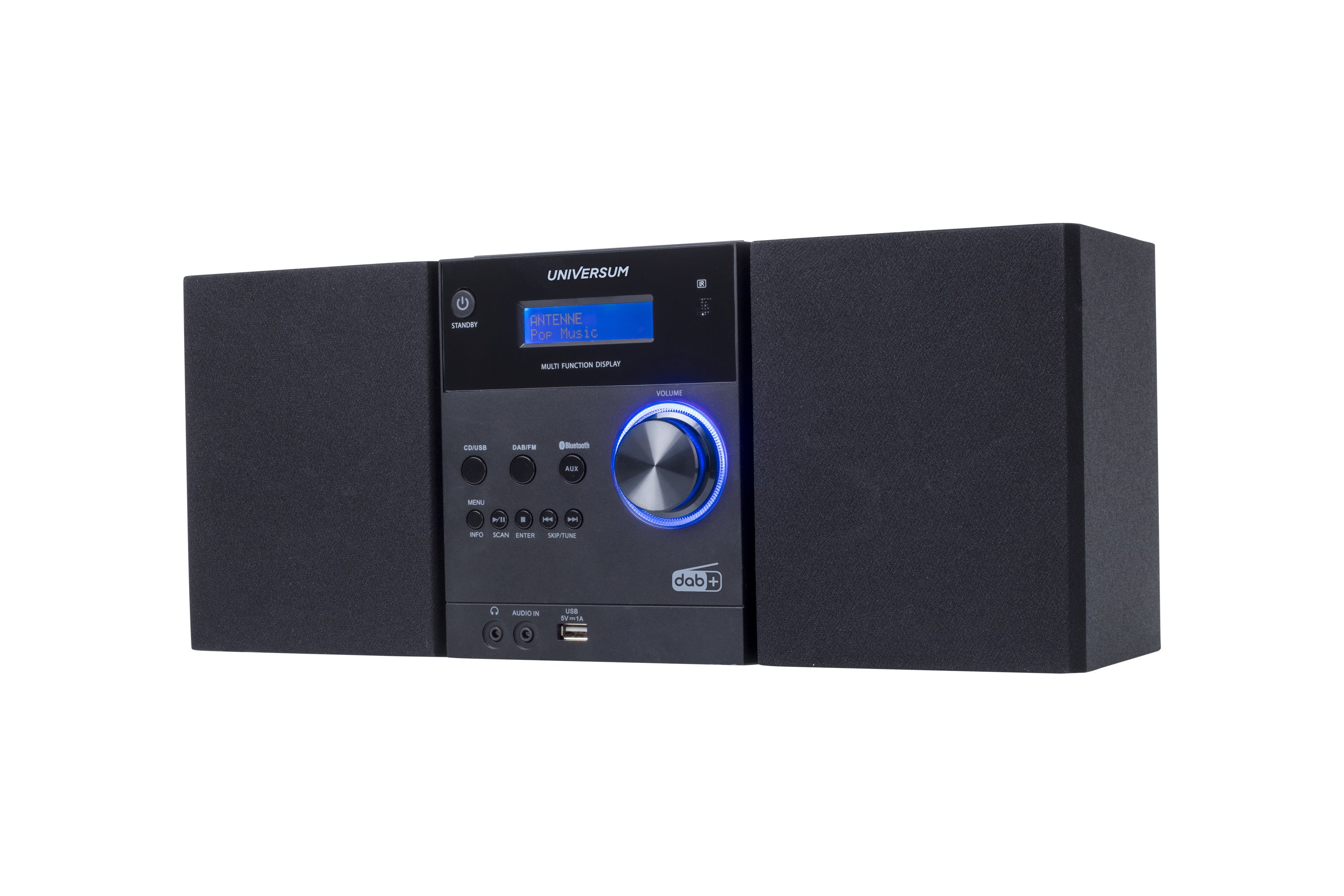 UNIVERSUM MS 300-21 Stereoanlage (schwarz)