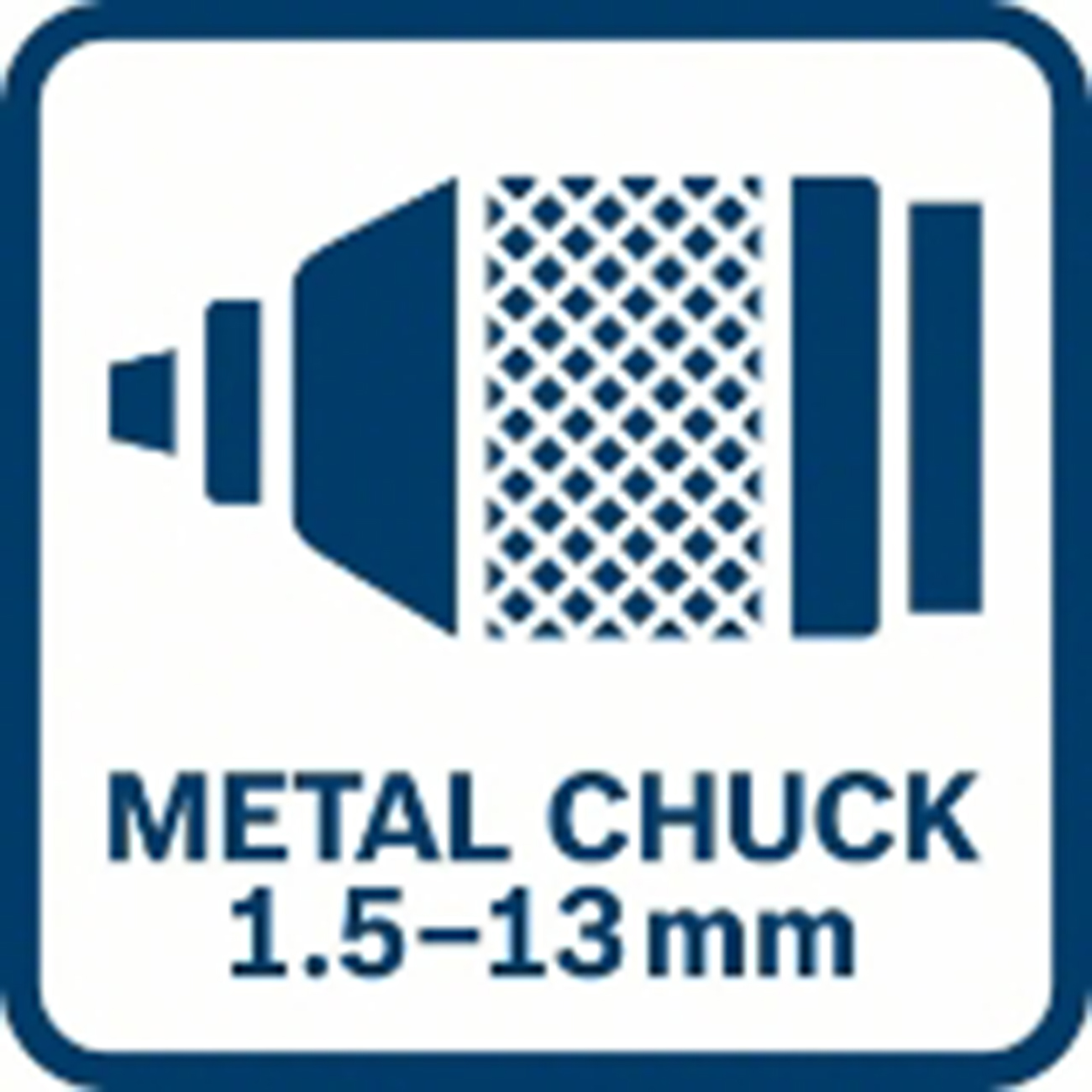 Mandrino metallico 1,5–13 mm