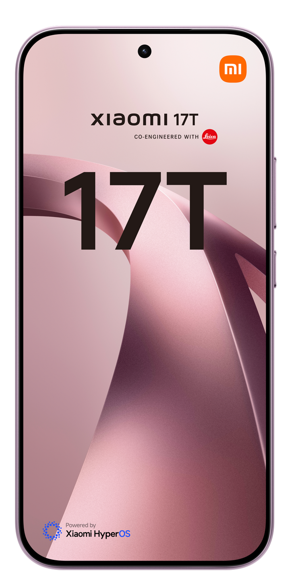 Xiaomi 17T Smartphone mit Leica-Kamera und HyperOS.
