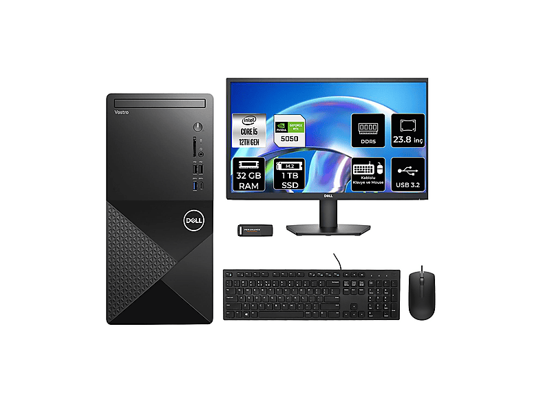 DELL Vostro 3030MT RTX5050 8GB 23.8
