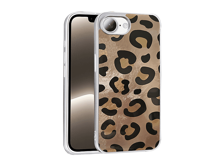 LOPARD iPhone 17E Uyumlu Desenli Mep Kapak Gold Leopar Telefon Kılıfı Çok Renkli