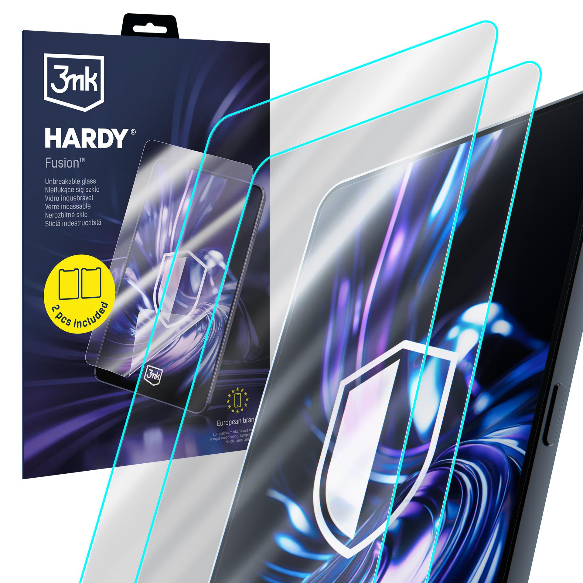 Folia ochronna 3mk Hardy Fusion na smartfon, 2 sztuki.