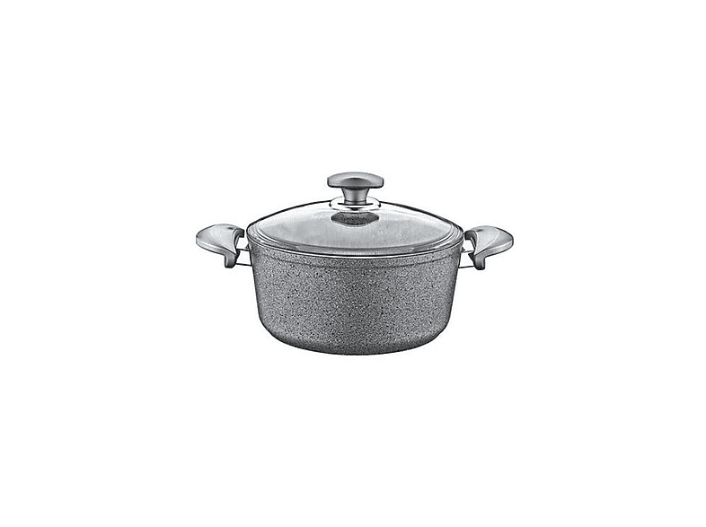 OMS Collection 28x13 cm Granit Derin Tencere Gri