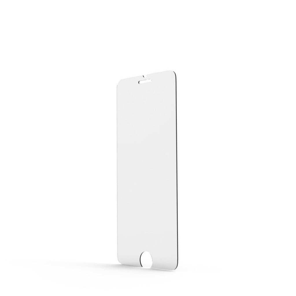 Una protezione dello schermo trasparente per smartphone con ritagli.