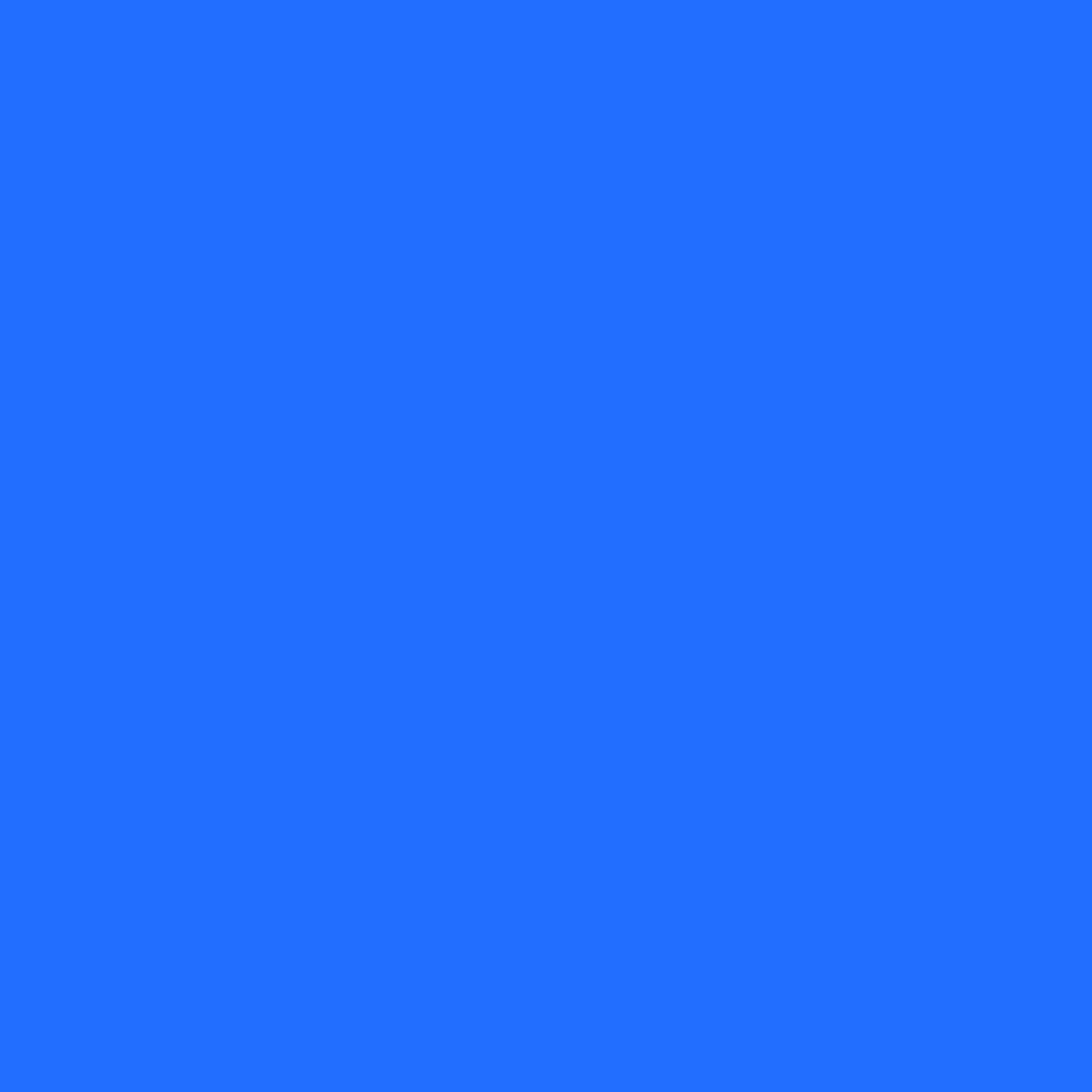 Einheitlich leuchtend blauer Hintergrund.