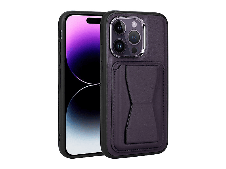 LOPARD iPhone 14 Pro Max Uyumlu Kartlıklı Standlı ​Pu Deri Memo Kapak Telefon Kılıfı Çok Renkli