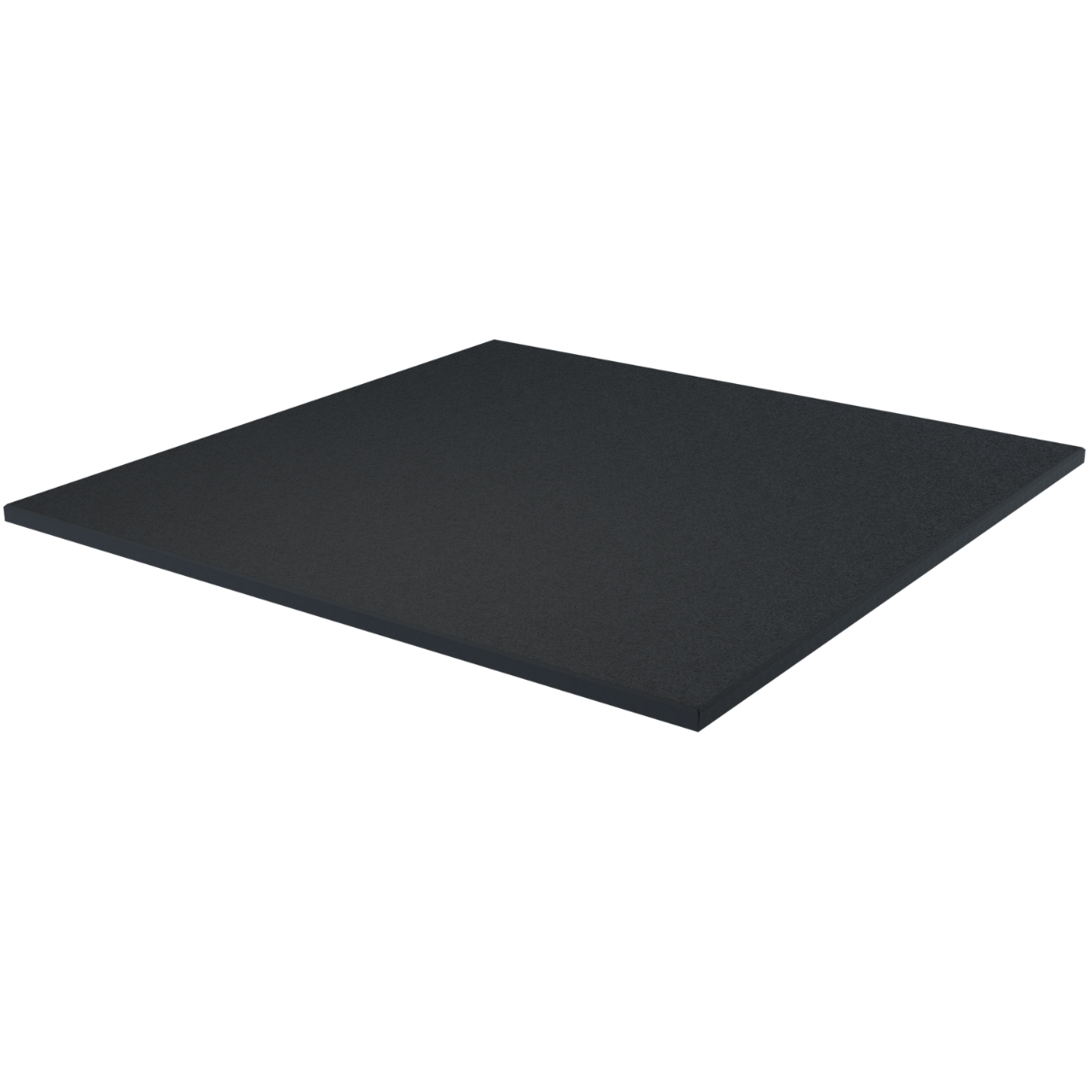 Panneau rectangulaire gris foncé à texture légèrement rugueuse.