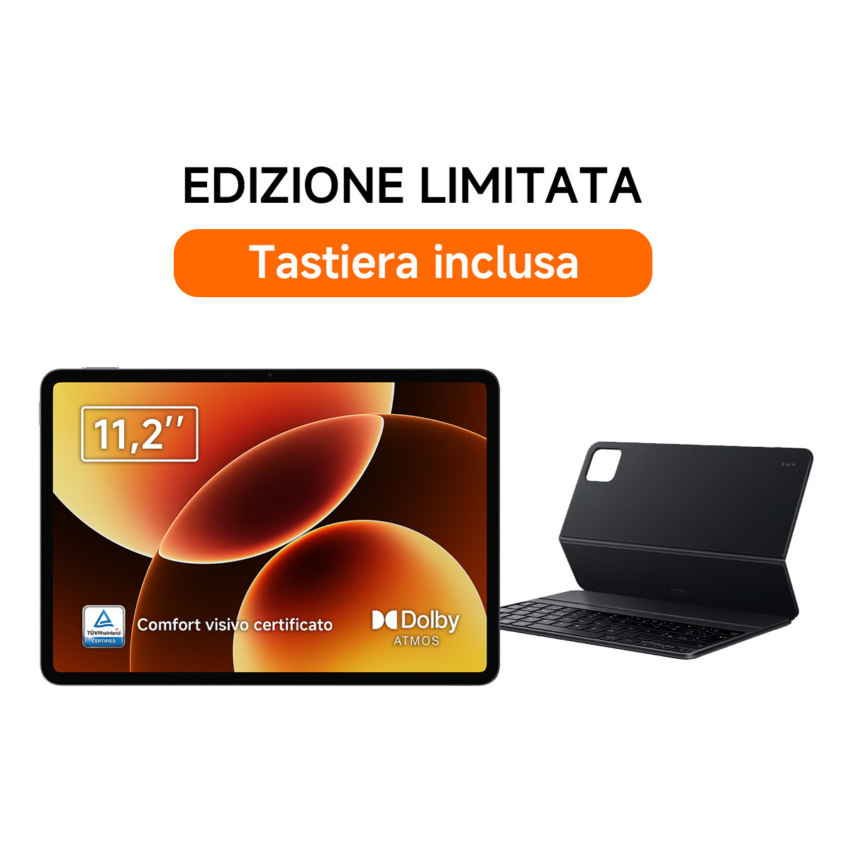 Limitierte Auflage: 11,2" Tablet mit Tastatur. Dolby Atmos.