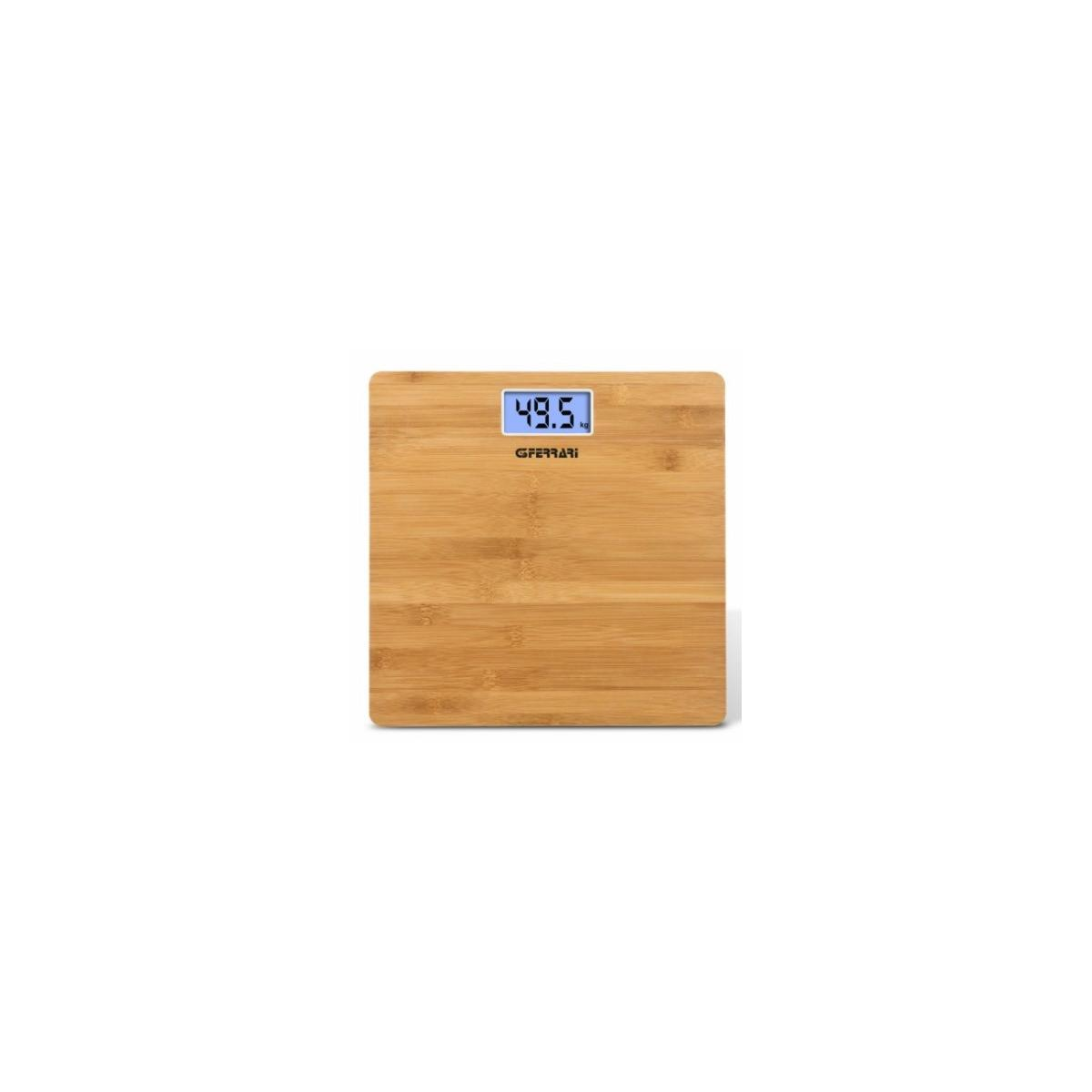 Digitale Waage aus Holz mit Anzeige 49.5