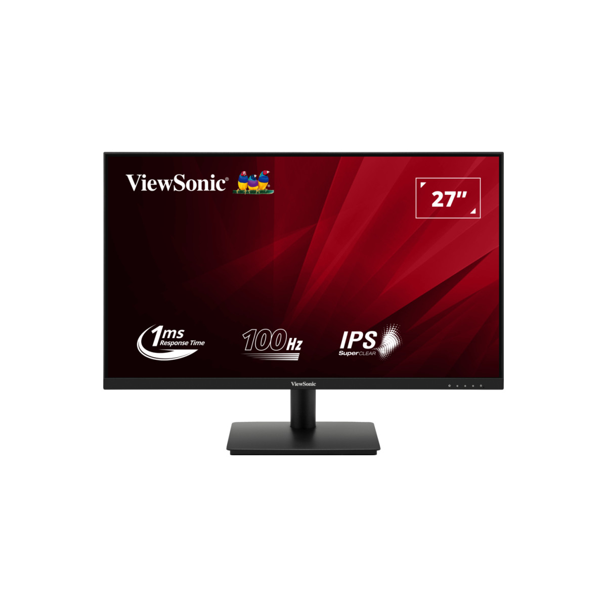Monitor ViewSonic 27 cali z czasem reakcji 1ms, 100Hz i IPS SuperClear.