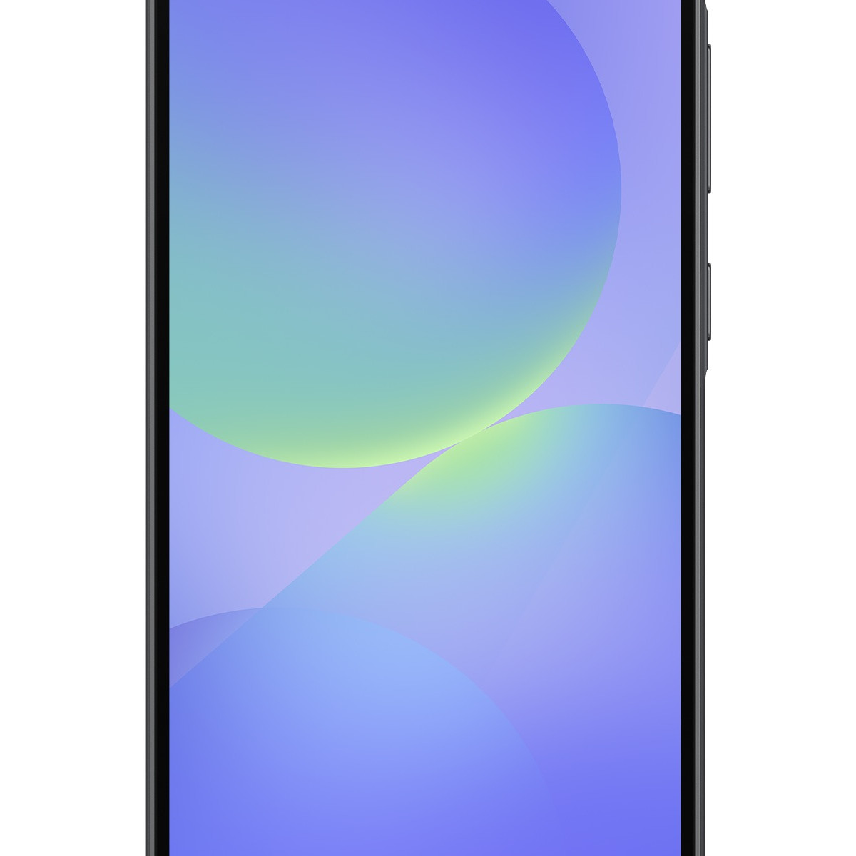 Uno smartphone con uno sfondo astratto colorato sullo schermo.