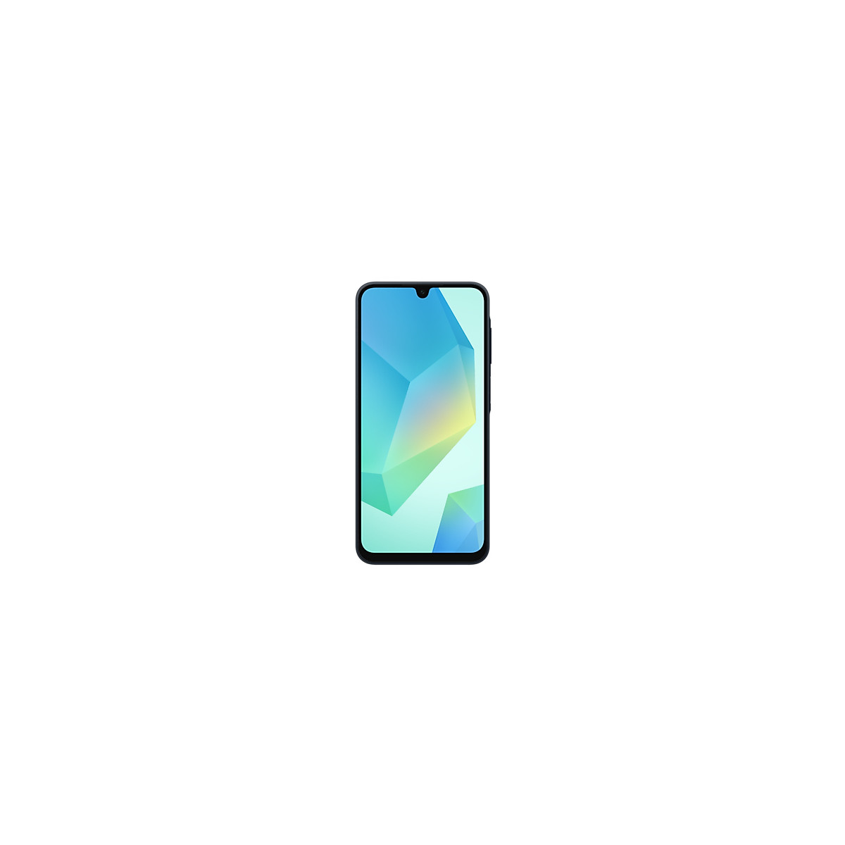 Uno smartphone con uno sfondo astratto e colorato.