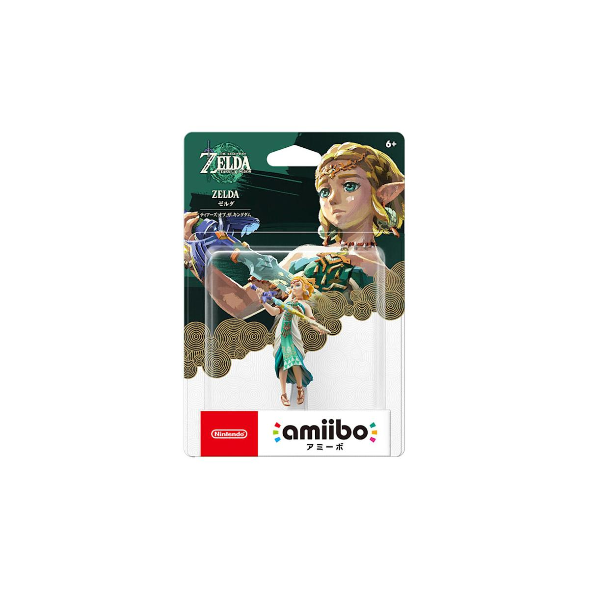 Verpackung einer Zelda-Actionfigur für Tears of the Kingdom, mit Prinzessin Zelda.