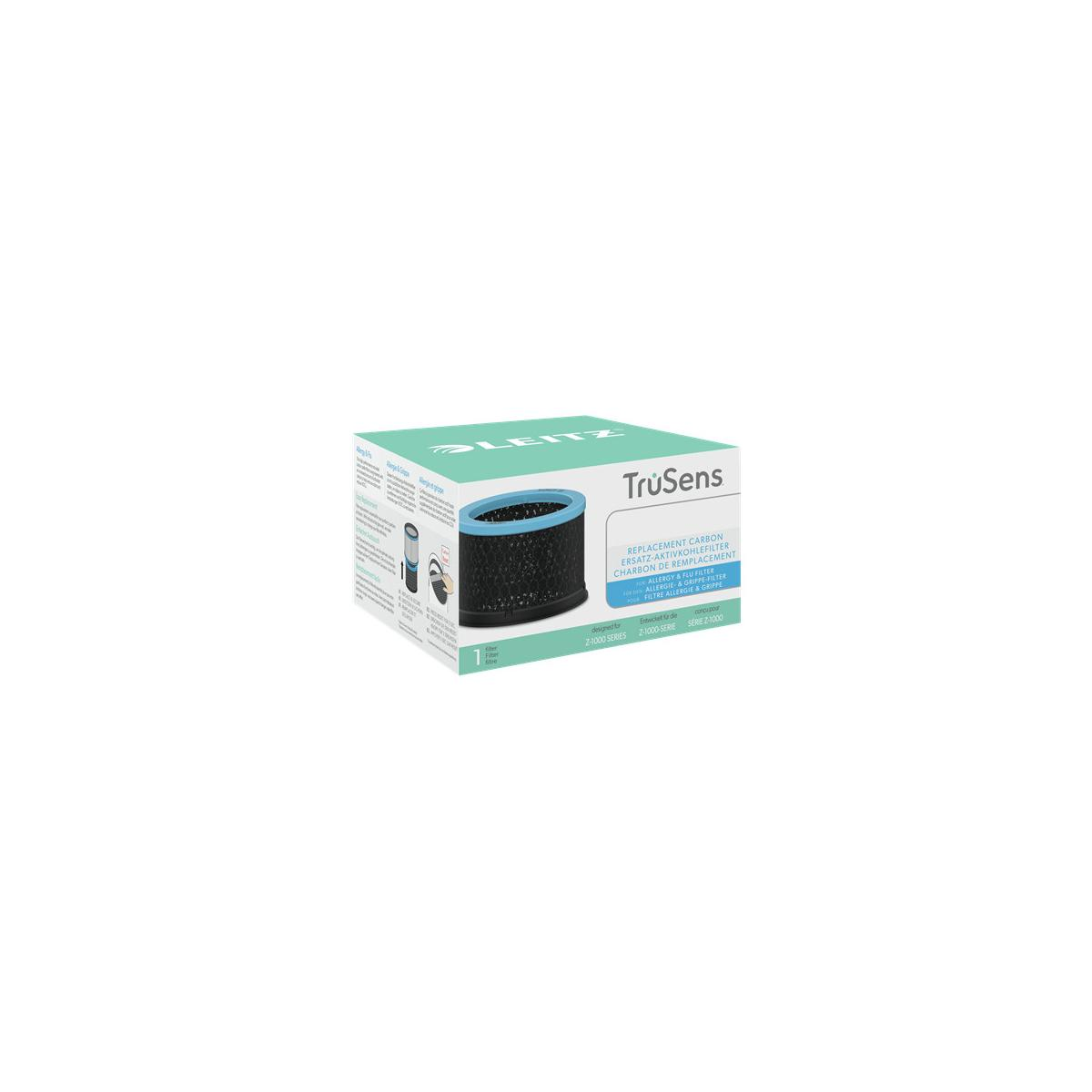 Scatola con filtro rotondo a carboni attivi per purificatori.