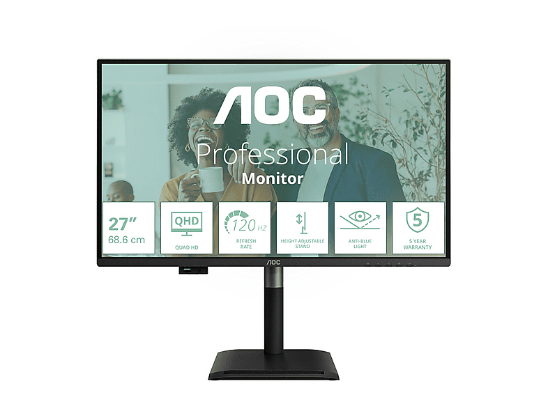 AOC Q27P4C Czarny