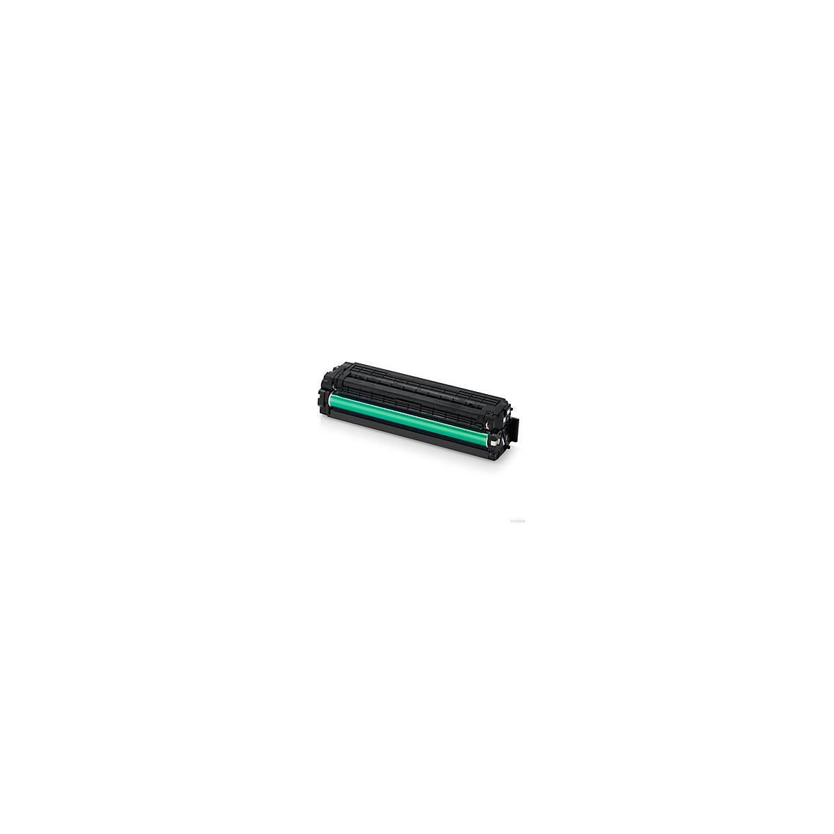 Tamburo cartuccia toner nero con rullo verde.