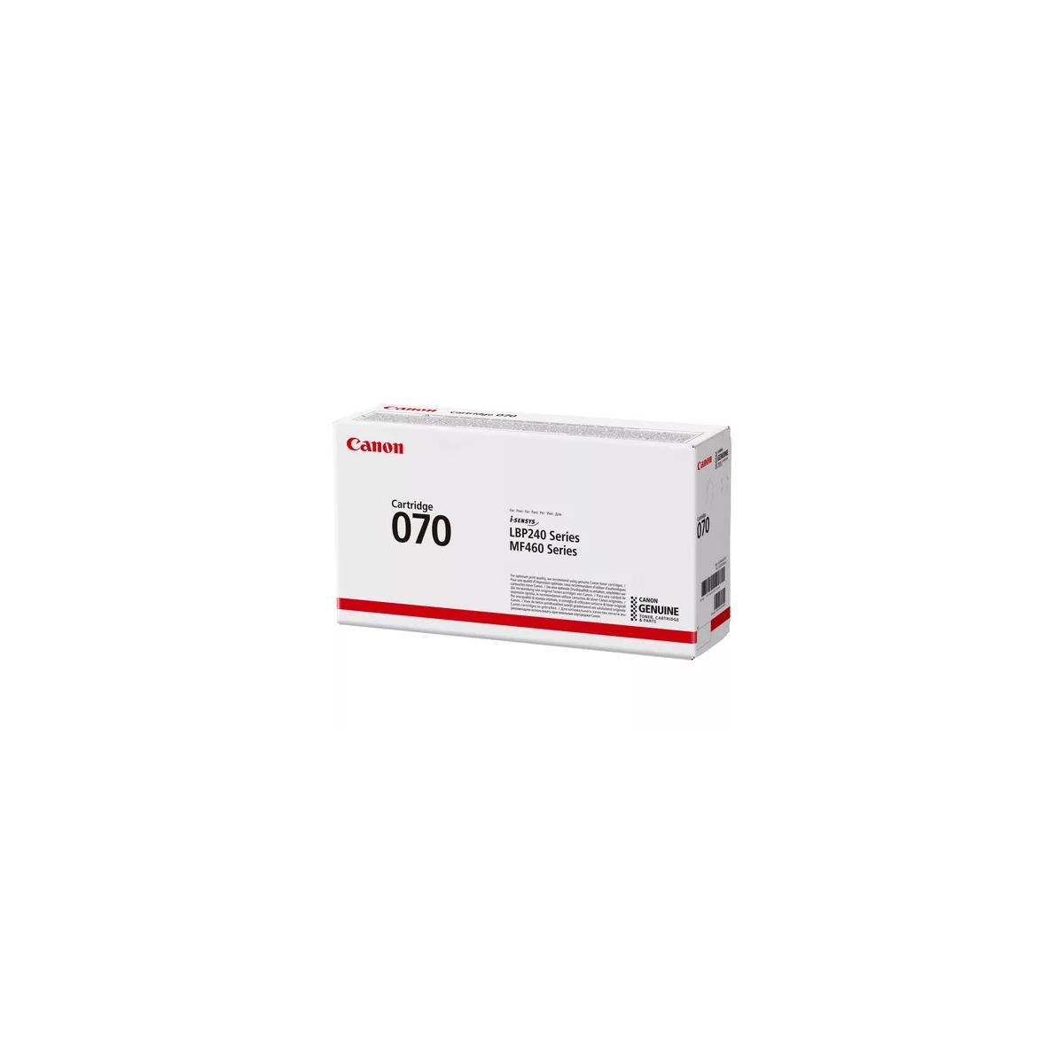 Confezione bianca Canon per toner 070, compatibile con le serie i-SENSYS LBP240 e MF460.