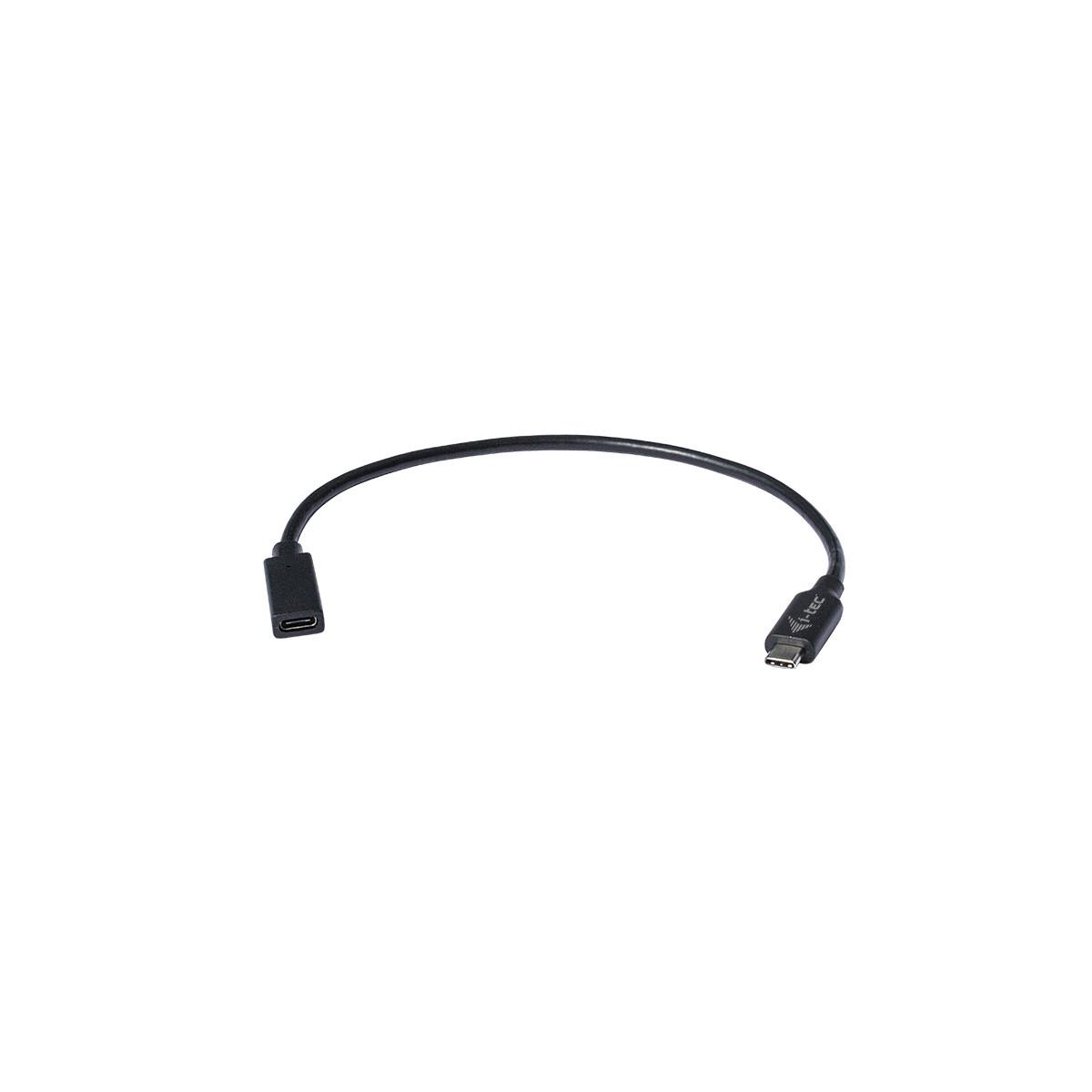 Cavo adattatore USB-C nero con porta USB-A e connettore USB-C.