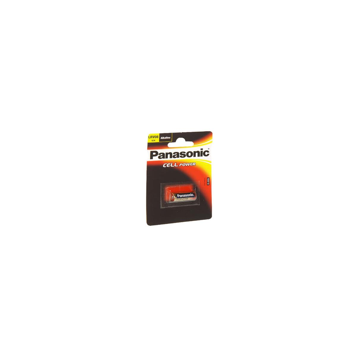 Batteria a bottone alcalina Panasonic LRV08 12V in blister.