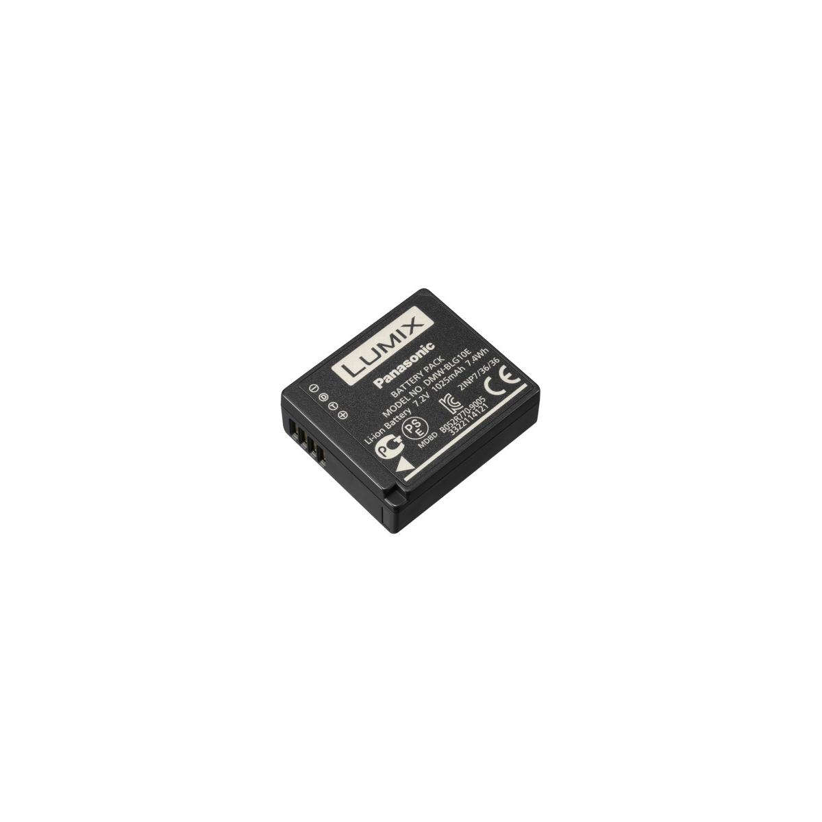 Panasonic Lumix Akku, Modell DMW-BLG10E, 7,2V, 1025mAh.