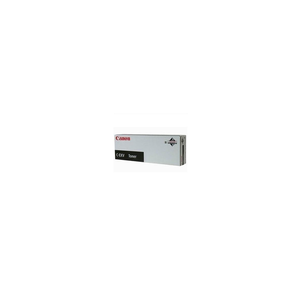 Cartuccia toner Canon C-EXV in scatola con etichette.
