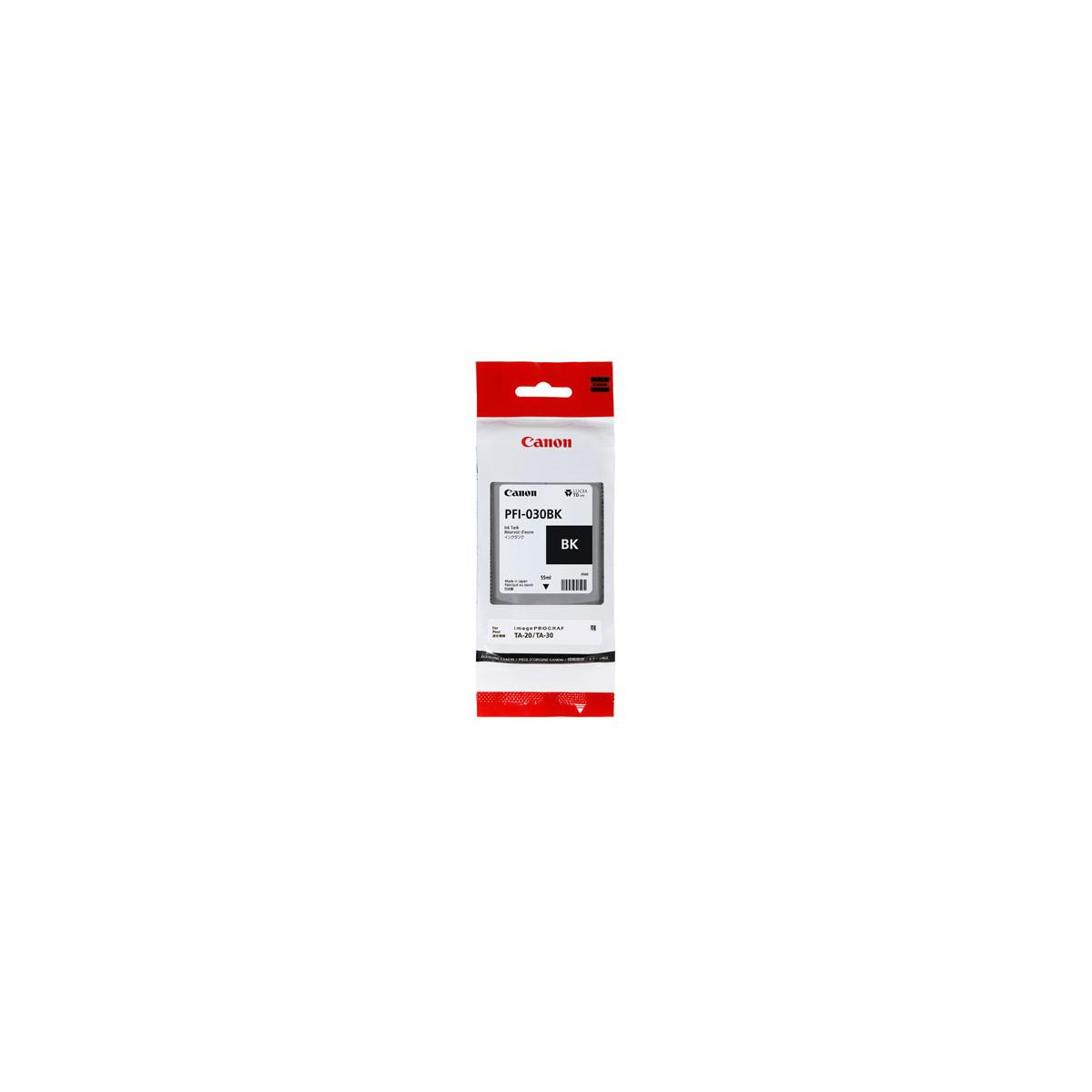 Canon PFI-030BK Tinte in Verpackung