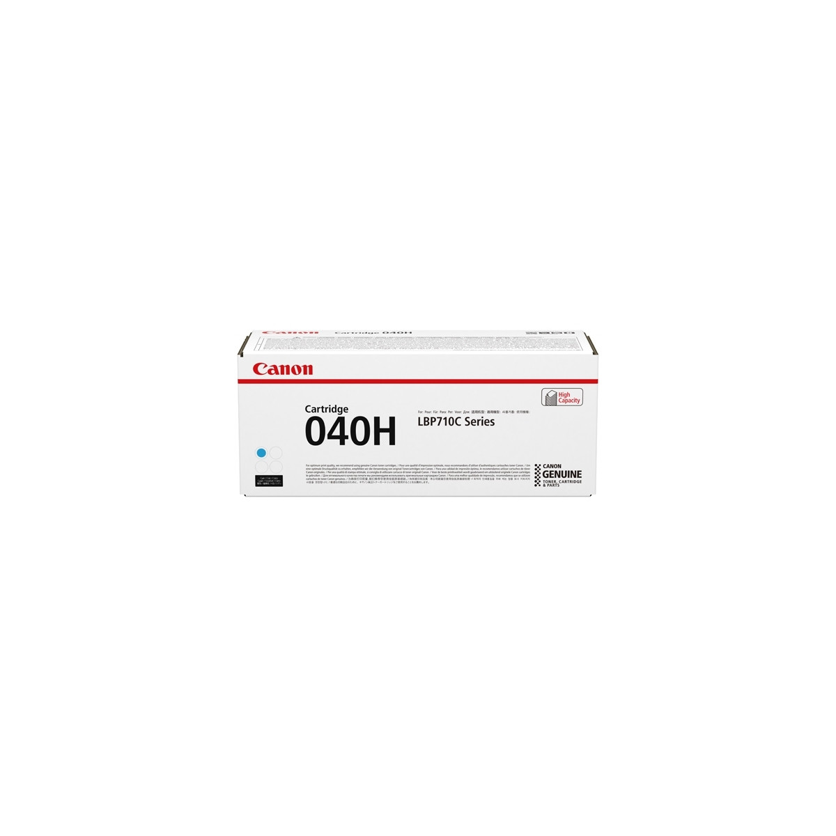 Cartuccia toner Canon 040H, alta capacità, per serie LBP710C.
