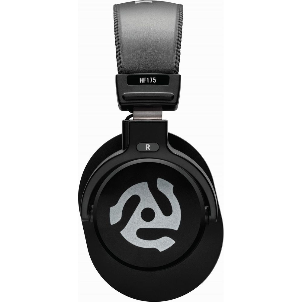 Casque noir avec inscription HF175 et un R sur l'écouteur droit.