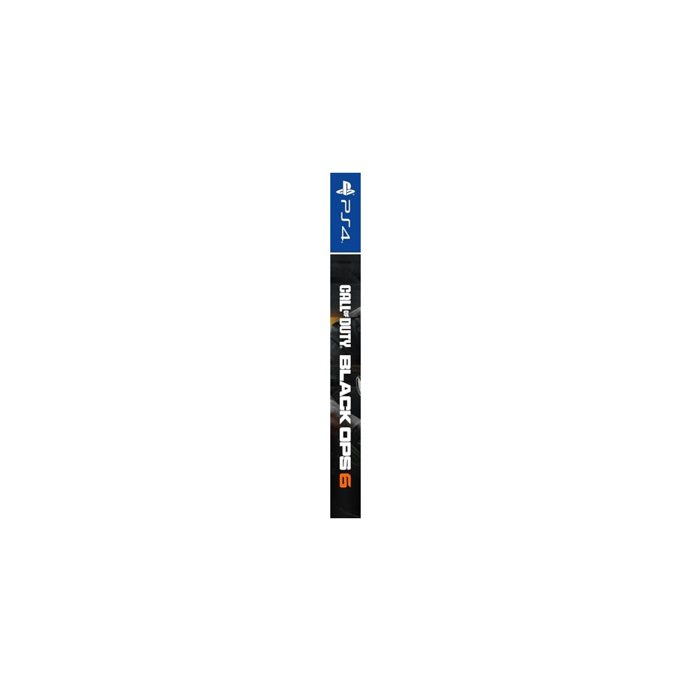 Custodia gioco PS4 Call of Duty: Black Ops 6 con logo.