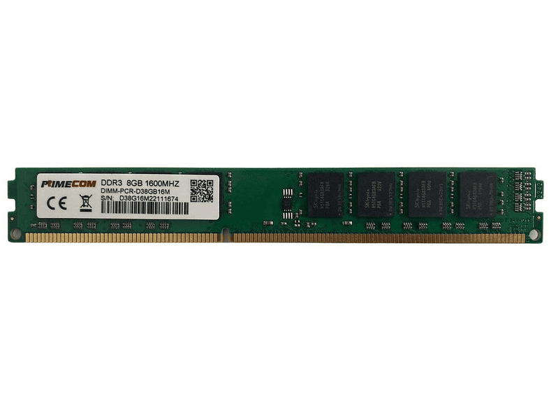 PRIMECOM PRIMECOM PCR-D38G16M 8GB DDR3 1600MHz CL11 Masaüstü Bellek Ram