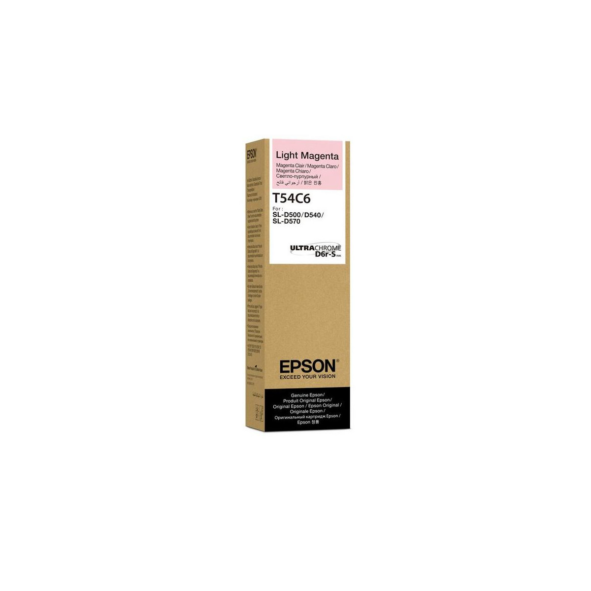 Epson T54C6 Light Magenta Tinte für SL-D500/D540/SL-D570 Drucker.