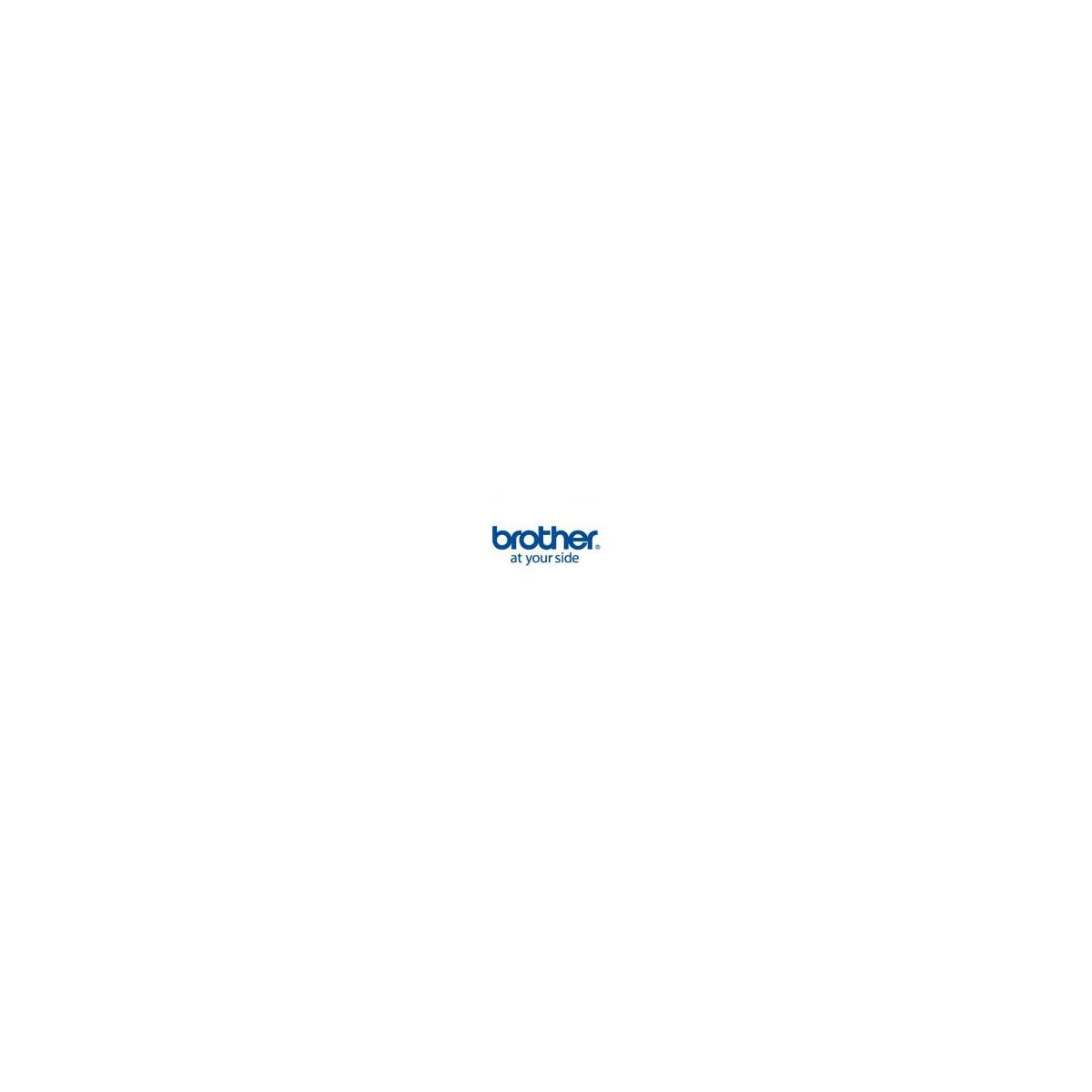 Logo Brother z hasłem 'at your side' na białym tle.