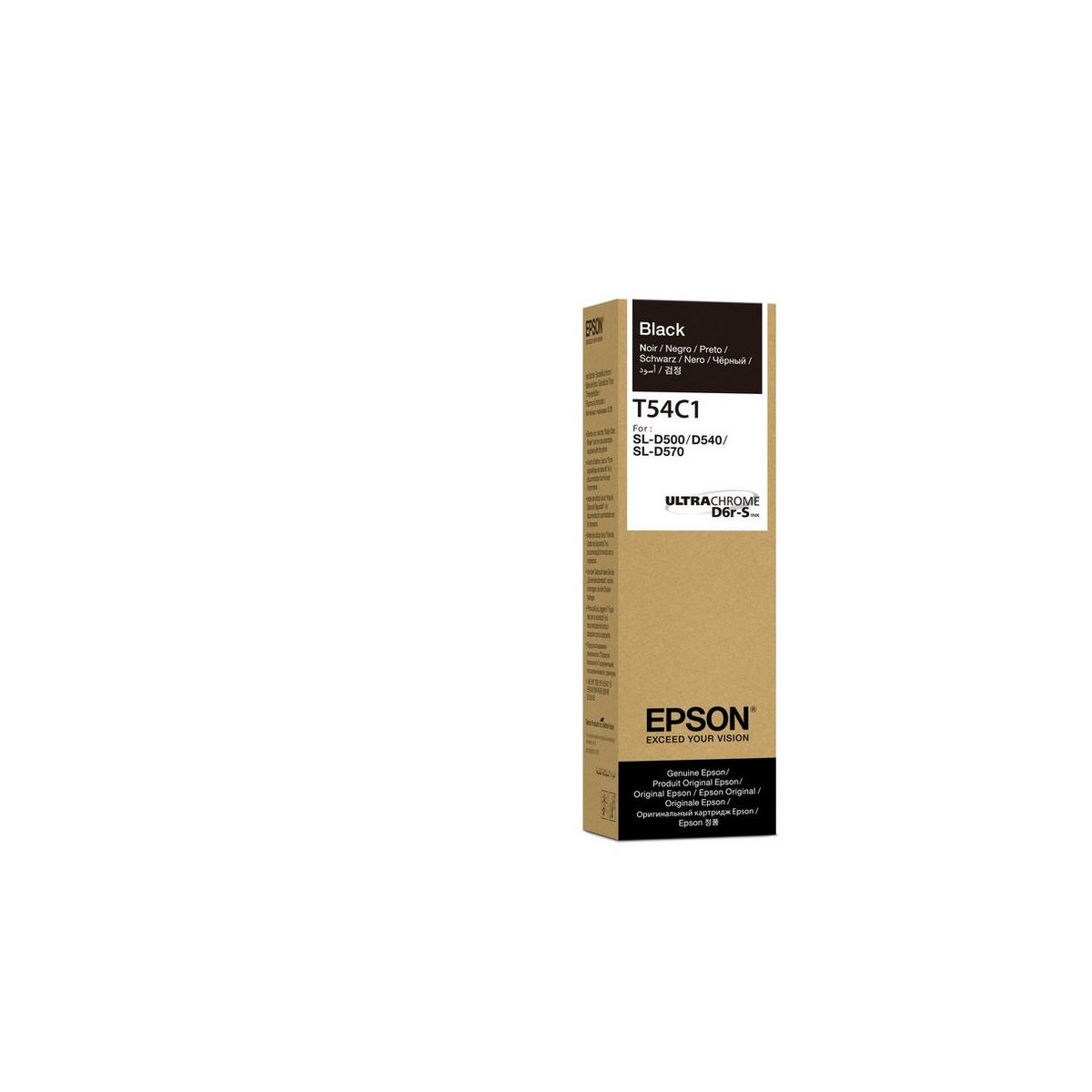 Tinta negra Epson T54C1 Ultrachrome D6r-S para impresoras SL-D500/D540/D570.
