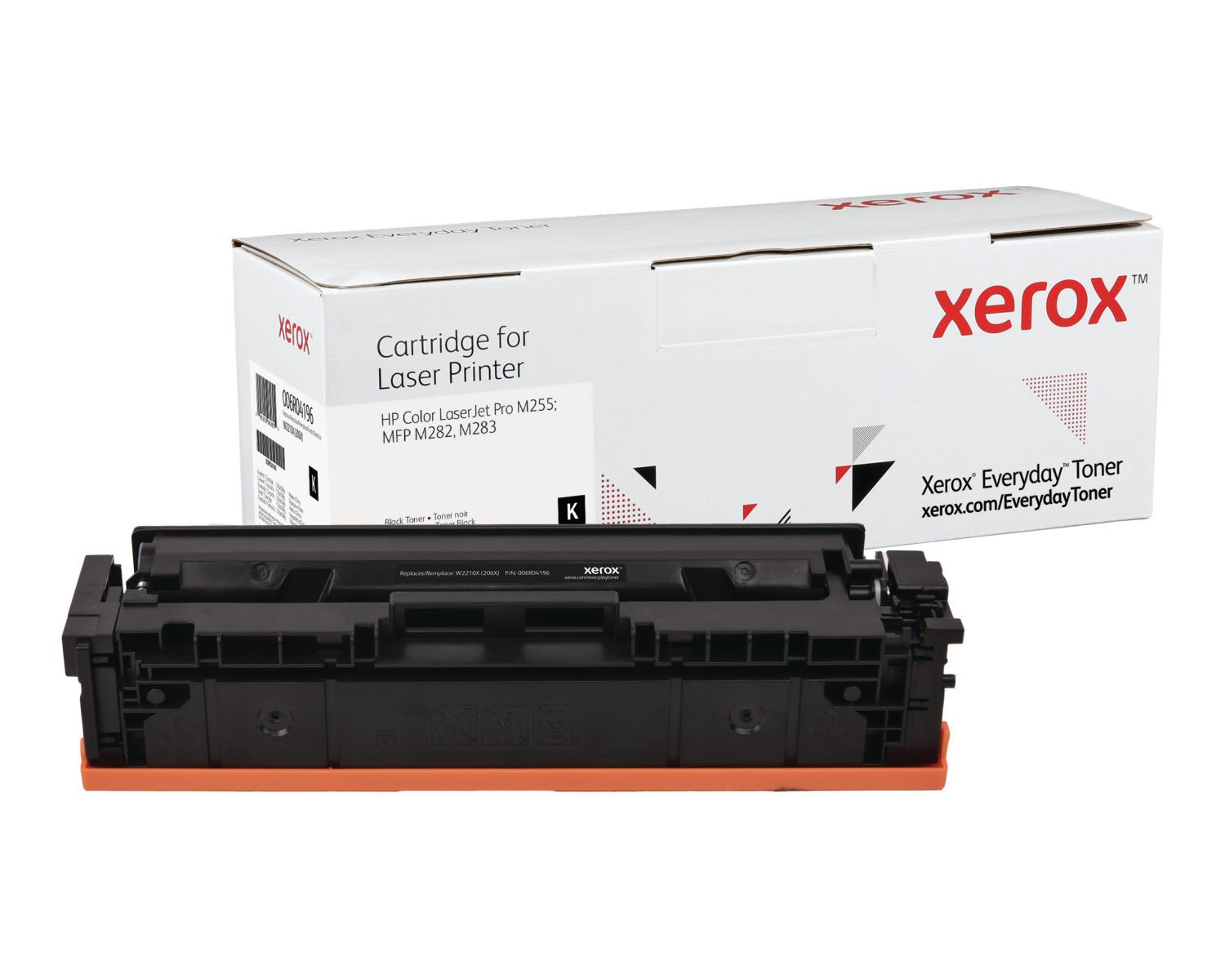 Czarny toner Xerox do drukarek HP Color LaserJet Pro.